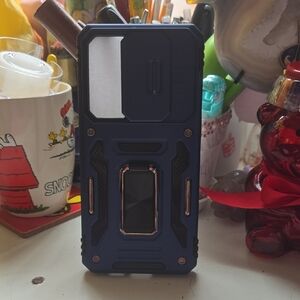 Samsung GALAXY S24 ULTRA OR S25ULTRA Rugged Blue Phone Case